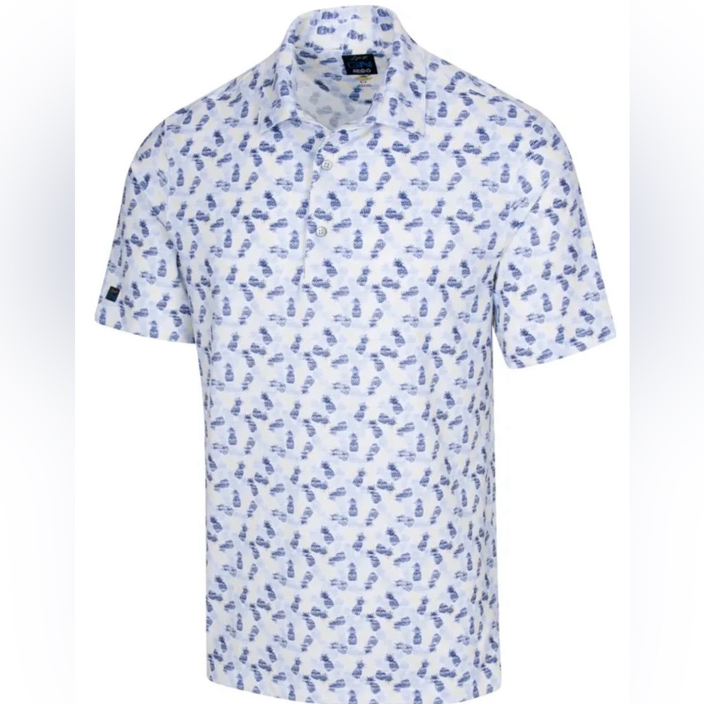 ✨ CLEAR OUT SALE ✨ Greg Norman ML75 Getaway Pineapple Polo